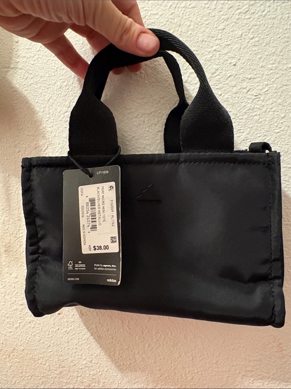 adidas Black Accessory Bag